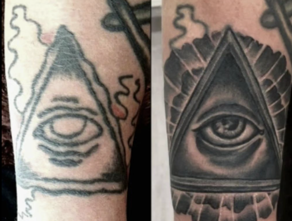 Korjaustyö: Ennen ja jälkeen